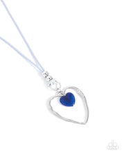 Load image into Gallery viewer, Lovely to Sit With You Blue Necklace