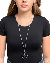 Load image into Gallery viewer, Lovely to Sit With You Blue Necklace
