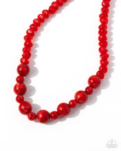 Load image into Gallery viewer, Not a Phase Red Necklace