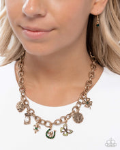 Load image into Gallery viewer, Good Luck To You Green Necklace