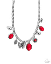 Load image into Gallery viewer, Garden Center Red Necklace