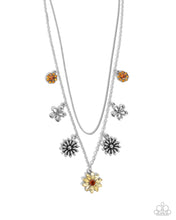 Load image into Gallery viewer, Glinting Garden Yellow Necklace