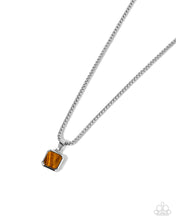 Load image into Gallery viewer, Valiant Validation Mens Brown Necklace