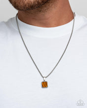 Load image into Gallery viewer, Valiant Validation Mens Brown Necklace