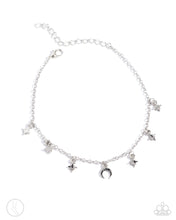 Load image into Gallery viewer, Stargazing Night Silver Anklet