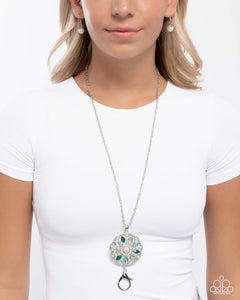 Angelic Arrangement Green Lanyard
