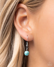 Load image into Gallery viewer, Heart of a Cowgirl Blue Necklace