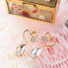 Load image into Gallery viewer, Coupling Up Gold Earrings