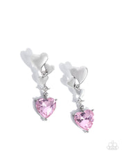 Load image into Gallery viewer, Valentines Vaudeville Pink Earrings