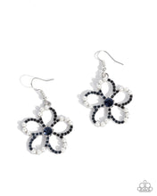 Load image into Gallery viewer, Paramount Pearls Blue Earrings