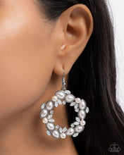 Load image into Gallery viewer, Life Could Be ABEAM White Earrings