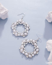 Load image into Gallery viewer, Life Could Be ABEAM White Earrings