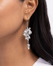 Load image into Gallery viewer, Dazzling Dance White Earrings