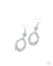 Load image into Gallery viewer, Poppin Pizzazz White Earrings