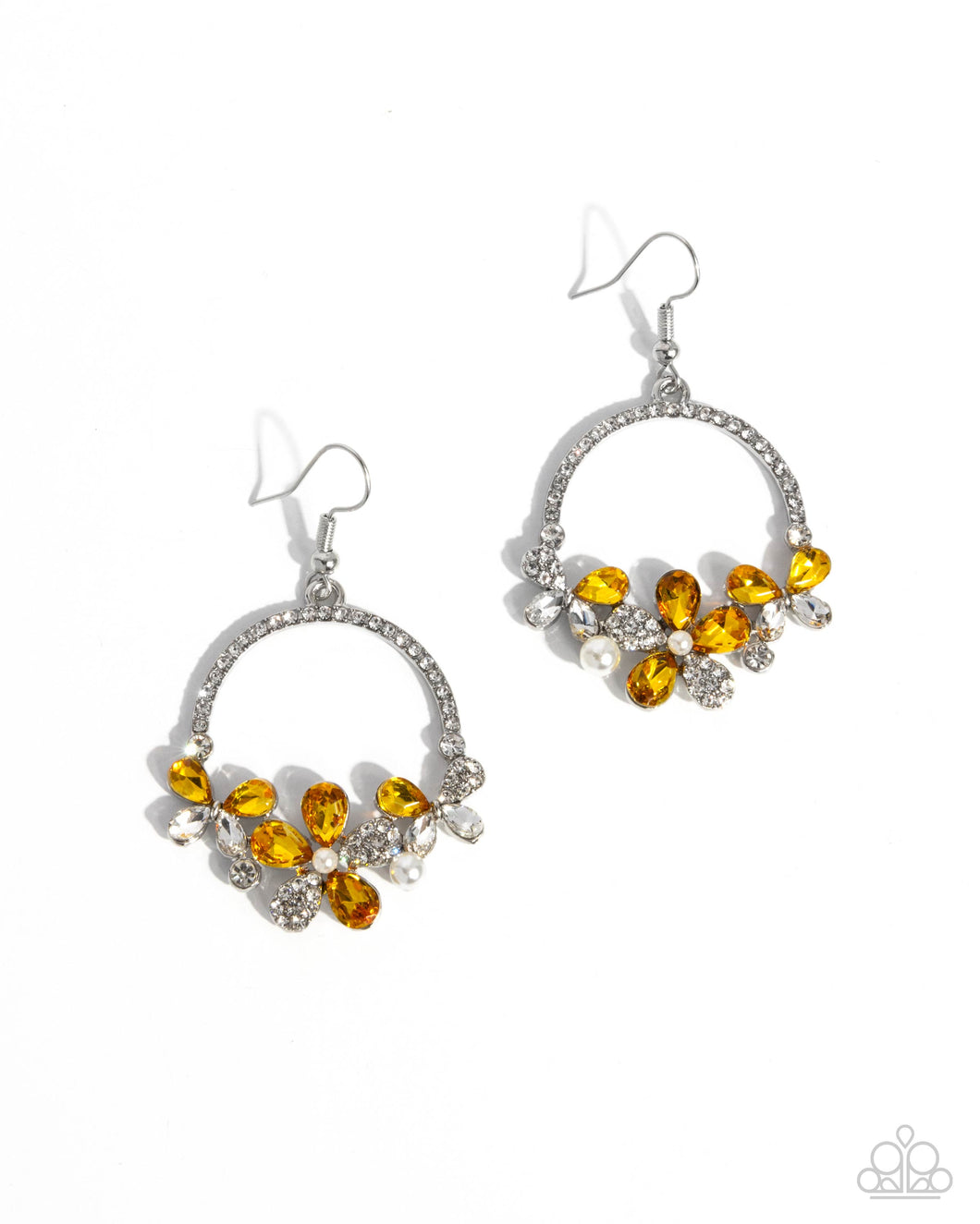 Bouquet Bliss Yellow Earrings