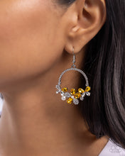 Load image into Gallery viewer, Bouquet Bliss Yellow Earrings