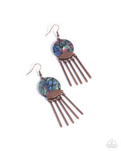 Load image into Gallery viewer, Disc Destiny Copper Earrings