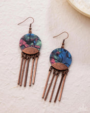 Load image into Gallery viewer, Disc Destiny Copper Earrings