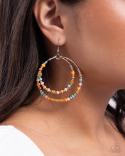Load image into Gallery viewer, Audacious Arrangement Orange Earrings