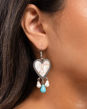 Load image into Gallery viewer, Grandiose Gaze White Earrings