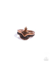 Load image into Gallery viewer, Adorably Avian Copper Skinny Band Ring