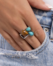 Load image into Gallery viewer, Themed Trio Brown Ring
