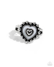 Load image into Gallery viewer, Courting Chic White Skinny Band Ring