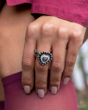 Load image into Gallery viewer, Courting Chic White Skinny Band Ring