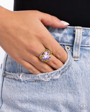 Load image into Gallery viewer, Bursting with Beauty Orange Skinny Band Ring
