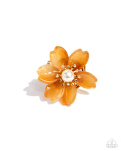 Load image into Gallery viewer, Floral Force Orange Ring