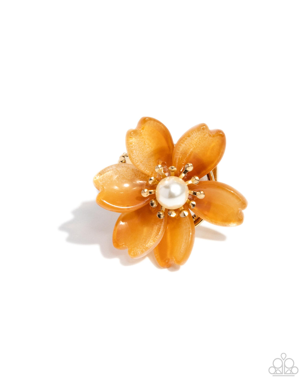 Floral Force Orange Ring