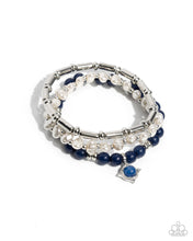 Load image into Gallery viewer, Testing the Waters Blue Bracelet