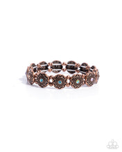Load image into Gallery viewer, Traveling Texture Copper Bracelet
