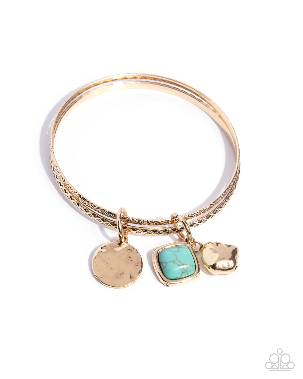 Adorably Authentic Blue Bangle