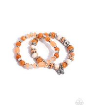 Load image into Gallery viewer, Meaningful Metamorphosis Orange Bracelet