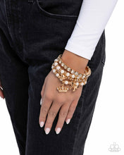 Load image into Gallery viewer, Feminine Charm Gold Bracelet