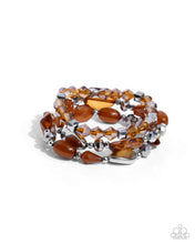 Load image into Gallery viewer, Lets Groove Tonight Brown Bracelet