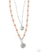 Load image into Gallery viewer, Daring Degree Orange Necklace