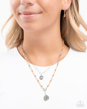 Load image into Gallery viewer, Daring Degree Orange Necklace