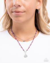 Load image into Gallery viewer, Daring Degree Purple Necklace