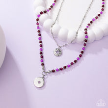 Load image into Gallery viewer, Daring Degree Purple Necklace