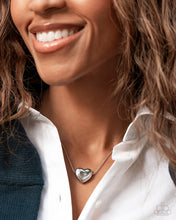 Load image into Gallery viewer, Loveable Look Silver Necklace