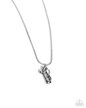 Load image into Gallery viewer, Hole in One Haute Silver Necklace