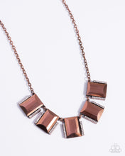 Load image into Gallery viewer, Rebel Racket Copper Necklace