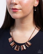 Load image into Gallery viewer, Rebel Racket Copper Necklace
