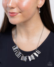 Load image into Gallery viewer, Rebel Racket Silver Necklace