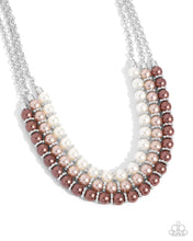 Load image into Gallery viewer, Promising Promenade Brown Necklace