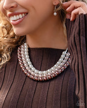 Load image into Gallery viewer, Promising Promenade Brown Necklace