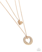Load image into Gallery viewer, Matchmaker Mural Gold Necklace