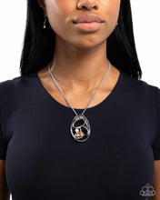 Load image into Gallery viewer, Dramatic Destiny Orange Necklace